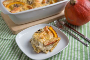 Lasagne Saint-Jacques et potirons