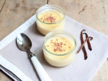 Petits pots de crème à la vanille