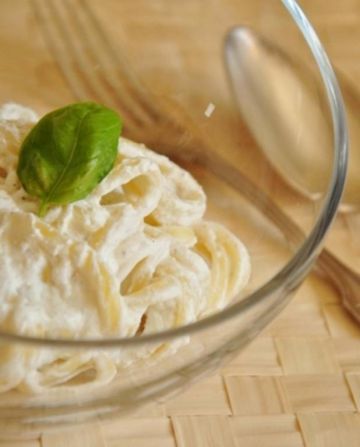 Spaghettis à la ricotta Spaghettis à la ricotta