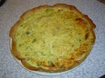Quiche aux poireaux simple et rapide Quiche aux poireaux simple et rapide