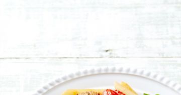 Penne au poulet sauce moutarde Penne au poulet sauce moutarde