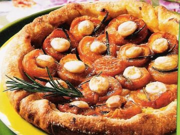 Tarte aux abricots et au romarin Tarte aux abricots et au romarin
