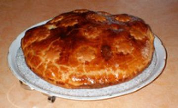Tourte au poulet et à la tomate Tourte au poulet et à la tomate