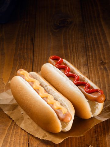 Hot dog New Yorkais Hot dog New Yorkais
