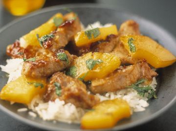 Filets de porc a l'ananas Filets de porc a l'ananas
