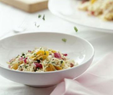 Risotto abricot gingembre Risotto abricot gingembre