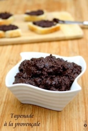 Tapenade d'olives noires de Provence
