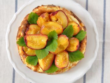 Charlotte aux nectarines Charlotte aux nectarines