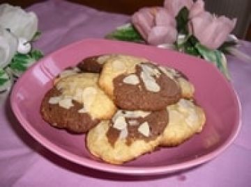 Cookies marbrés vanille chocolat