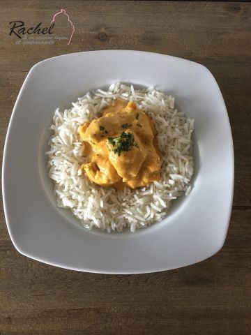 Poulet coco curry léger Poulet coco curry léger