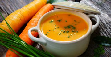 Crème de carottes - Thermomix Crème de carottes - Thermomix