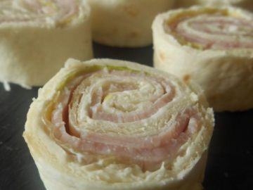 Wrap jambon & kiri Wrap jambon & kiri