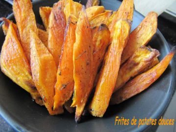 Frites de patates douces Frites de patates douces
