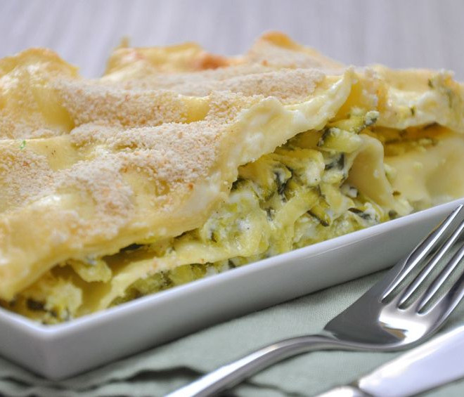 Lasagnes light aux courgettes et chèvre frais Lasagnes light aux courgettes et chèvre frais