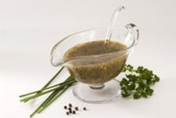 Vinaigrette sans huile aux herbes