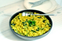 Quinoa aux courgettes et curcuma Quinoa aux courgettes et curcuma