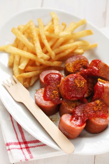 Currywurst de saucisses Knacki Currywurst de saucisses Knacki
