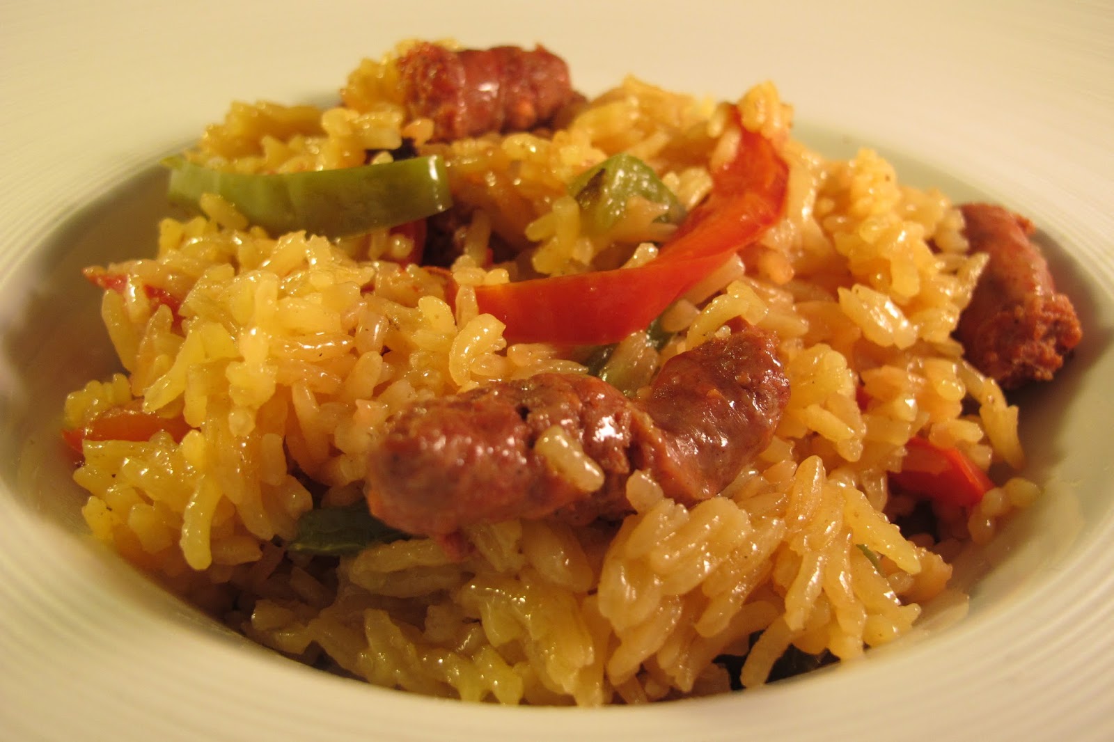Riz mexicain avec merguez cookéo Riz mexicain avec merguez cookéo