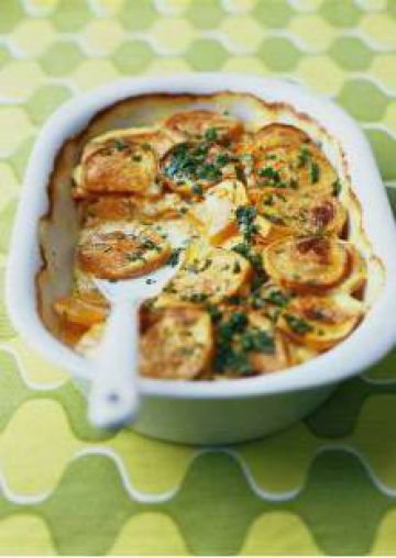 Gratin de patates douces Gratin de patates douces
