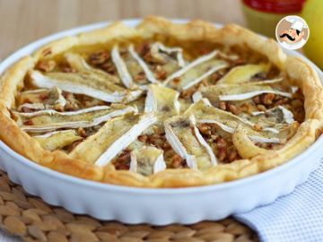 Tarte au camembert et aux pommes Tarte au camembert et aux pommes