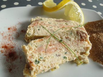 Terrine aux deux saumons Terrine aux deux saumons