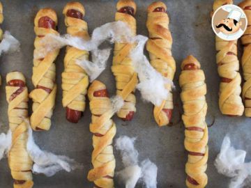 Saucisses momies - halloween Saucisses momies - halloween