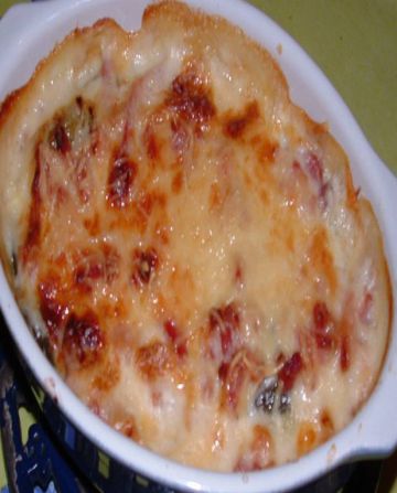 Gratin poireaux lardons Gratin poireaux lardons