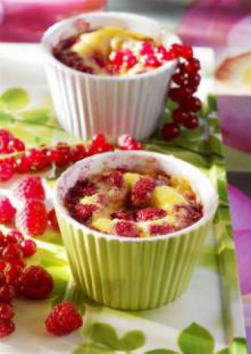 Clafoutis aux framboises
