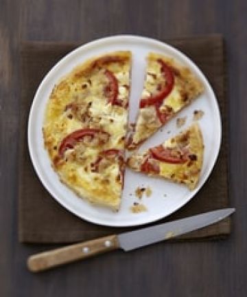 Quiche à la tomate, Carré Frais et thon à la moutarde Quiche à la tomate, Carré Frais et thon à la moutarde