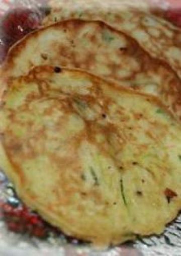 Blinis de courgette Blinis de courgette