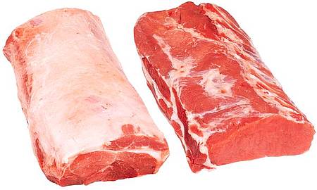 Carrés de porc désossé