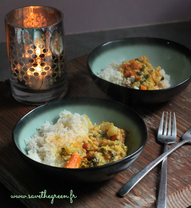 Curry de légumes facile (végétalien) Curry de légumes facile (végétalien)