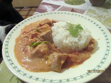 Sauté de porc Curry à l'ananas Sauté de porc Curry à l'ananas