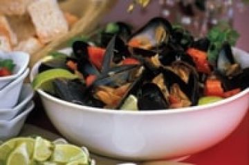 Moules marinières à ma façon Moules marinières à ma façon