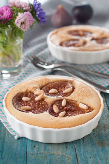 Clafoutis aux figues fraîches et au miel Clafoutis aux figues fraîches et au miel