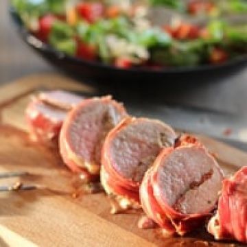 Filet mignon moutarde et tomates séchées Filet mignon moutarde et tomates séchées