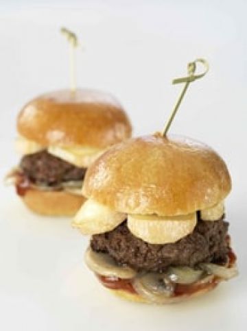 Mini-burgers au Reblochon de Savoie Mini-burgers au Reblochon de Savoie