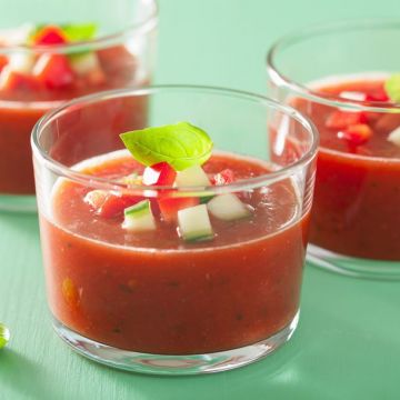 Gaspacho au ketchup Gaspacho au ketchup