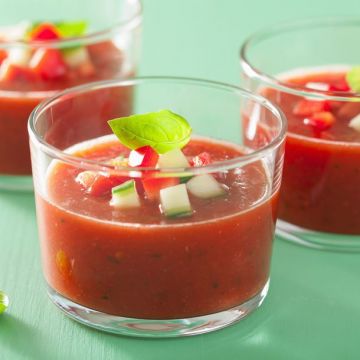 Gaspacho au ketchup