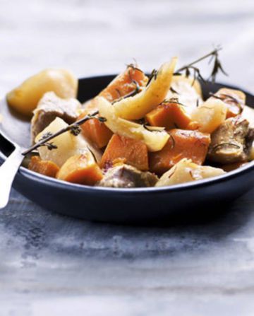 Tagine de veau au potiron et aux coings Tagine de veau au potiron et aux coings