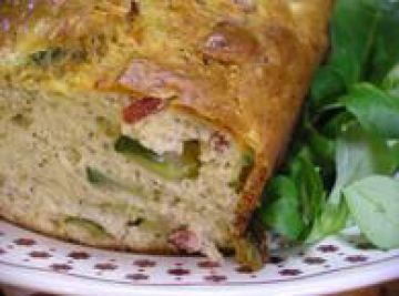 Cake aux courgettes et lardons Cake aux courgettes et lardons