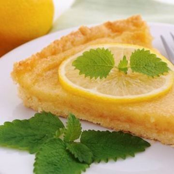 Tarte au citron allégée Tarte au citron allégée