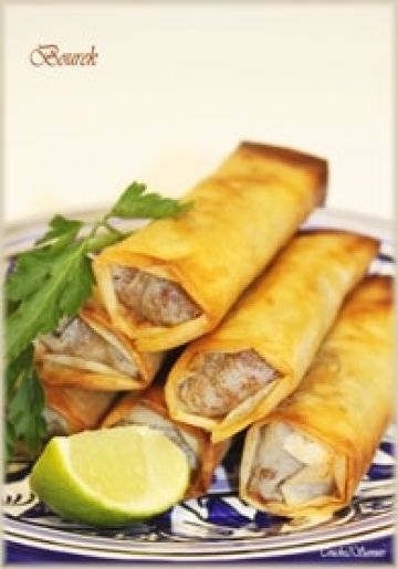 Boureks à la viande hachée Boureks à la viande hachée
