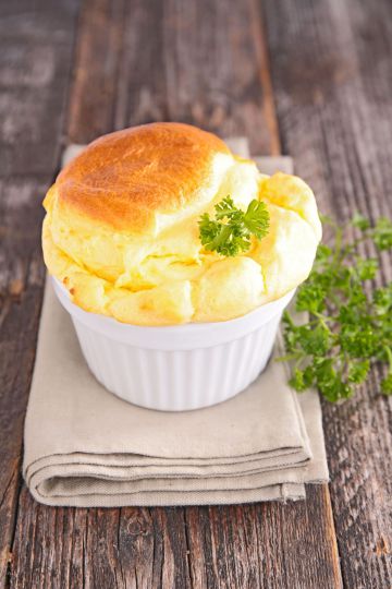 Soufflés de pomme de terre façon parmentier Soufflés de pomme de terre façon parmentier