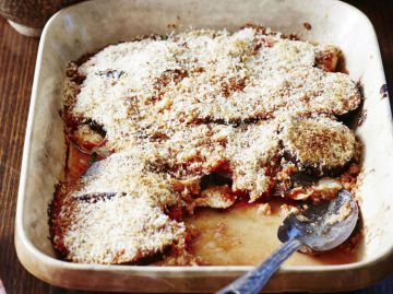 Gratin d'aubergines au parmesan Gratin d'aubergines au parmesan