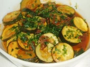 Courgettes à la grecque Courgettes à la grecque