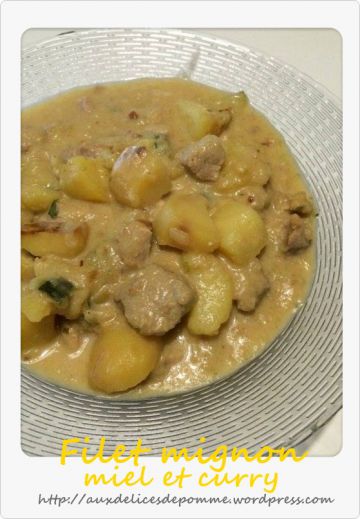 Filet mignon miel et curry Filet mignon miel et curry