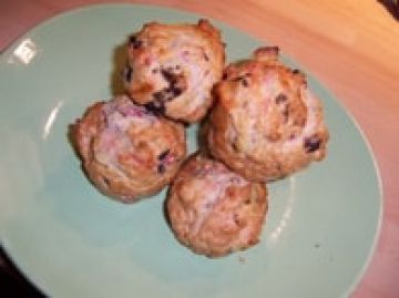 Muffins tomates séchées et mozzarella Muffins tomates séchées et mozzarella
