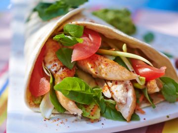 Fajitas au poulet Fajitas au poulet