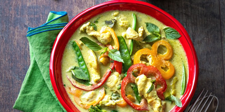 Poulet au curry light Poulet au curry light